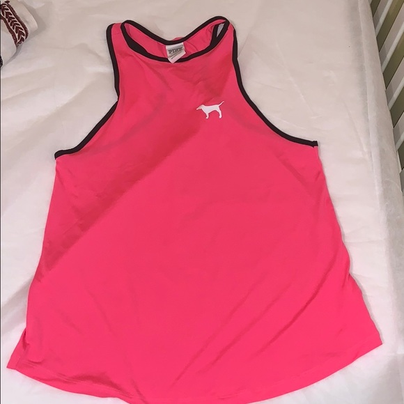 VS Pink Racerback Tank💓 - Picture 1 of 3